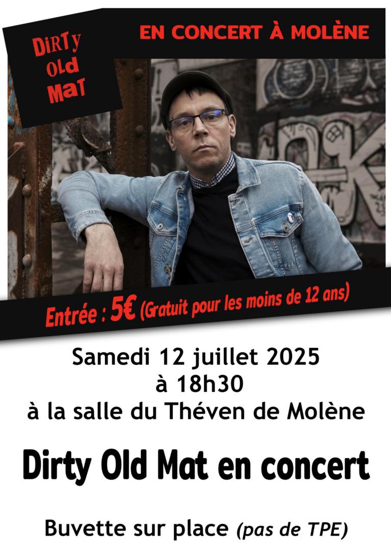 apéro-concert le samedi 12 juillet à 18h30 à la salle du THEVEN
