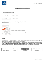 Météo France, le 3 Février 1904