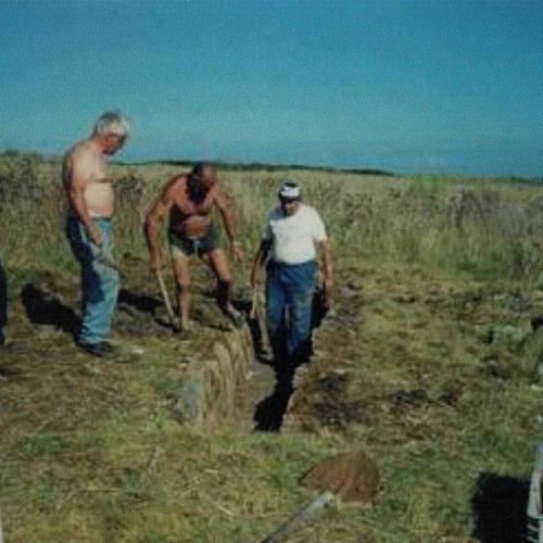 Brulage du goémon - (c) Amicale Molénaise - Tous droits réservés - Reproduction interdite